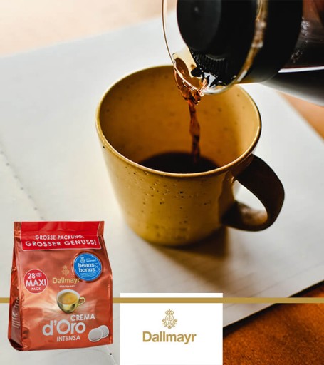 DALLMAYR CREMA D'ORO INTENSA Podložky SENSEO 28 ks