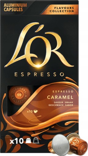 Kapsule pre Nespresso LOR Espresso Caramel 10 ks