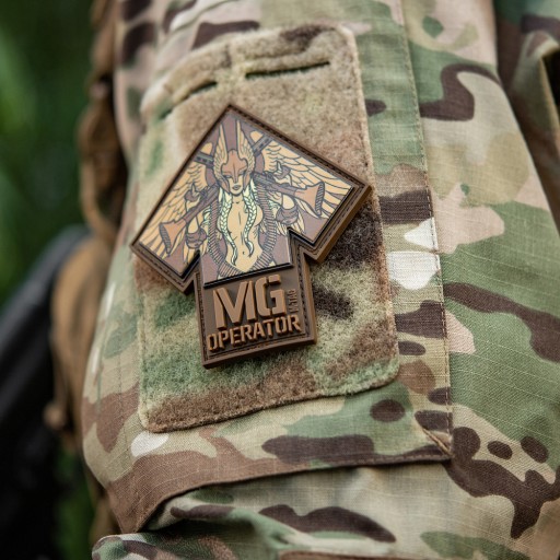 Náplasť operátora M-Tac MG s PVC potlačou