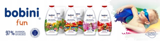BOBINI Penový umývací gél do kúpeľa pre deti 2v1 Maxi Pena Citrus 500ml