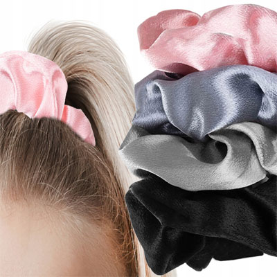 Saténová gumička do vlasov Scrunchies