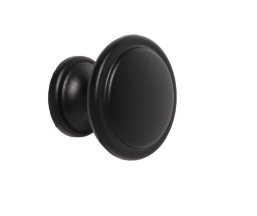 NÁBYTKOVÁ KĽÚČKA SHELL 64MM MATNÁ ČIERNA