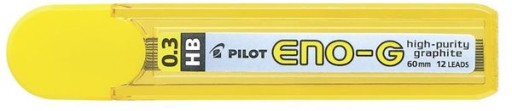 PILOTNÁ súprava libely HB GRAPHITE STYLES 0,3 mm 12 tyčiniek KOMFORT PÍSANIA