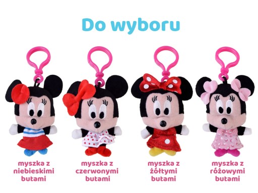 Prívesok na kľúče Disney Minnie Mouse ZA1429