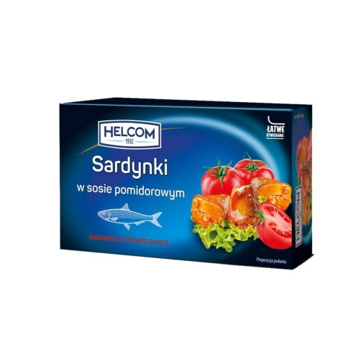 Helcom Sardinky v paradajkovej omáčke 125 g