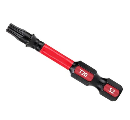 Silný magnetický bit TORX T20 50mm ČIERNA