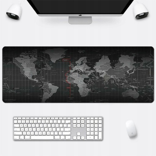 VEĽKÁ KLÁVESNICA PODLOŽKA POD MYŠ PRE CELÝ STOL GAMING 90X40CM XXL