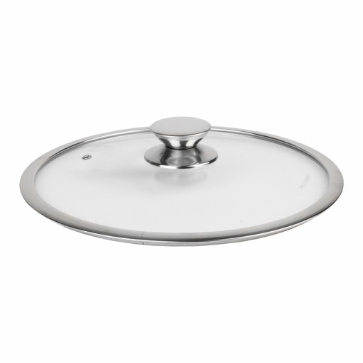 Vrchnák s kovovým lemom, 26 cm, smalt Rybnik