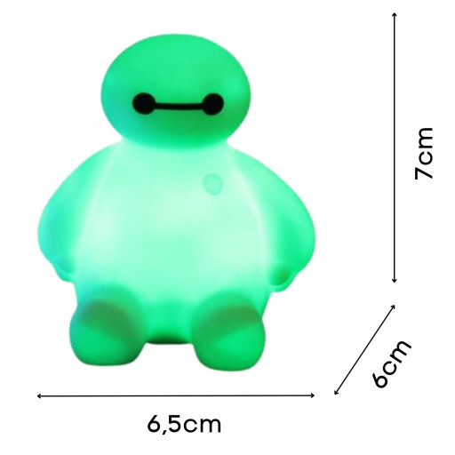 NOČNÁ LAMPA DO DETSKEJ IZBY DETSKÉ BATÉRIE LED
