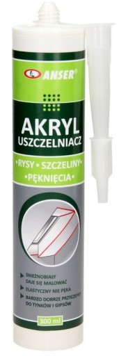 Anser Acrylic Sealant tmel Acrylic White 300 ml