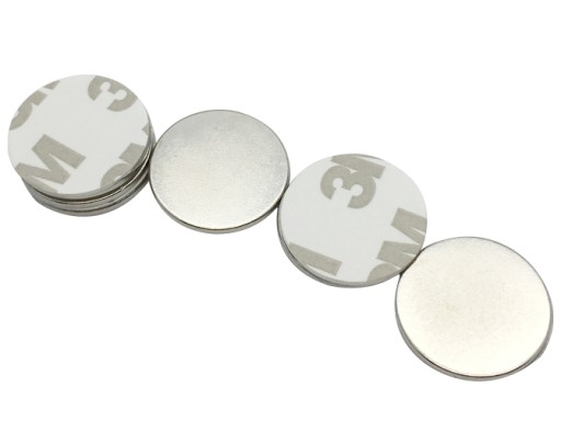 VALEC NEODYMOVÝ MAGNET 15x1,5mm S LEPIKOM 3M