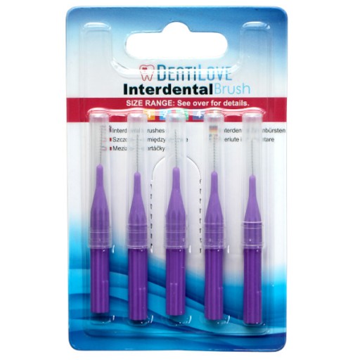 DentiLove medzizubné kefky 1,0mm 5 kusov