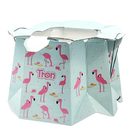 Tron: jednorazový nočník pre deti Flamingos