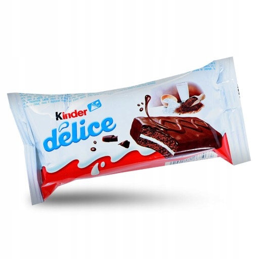 Kinder Delice Ferrero piškótová tyčinka 3 ks 39g plnená čokoládovou sušienkou