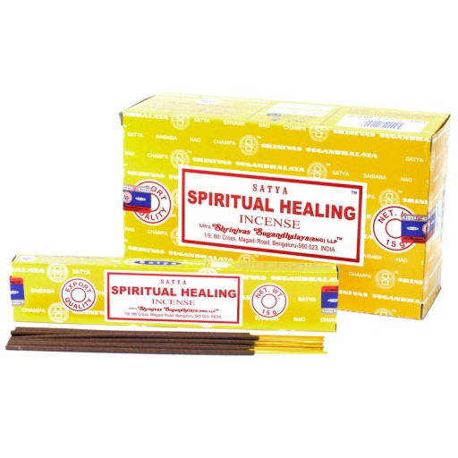 Indické vonné tyčinky SATYA Spiritual Healing 15g
