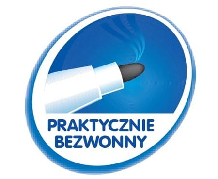 Bic červený okrúhly popisovač na tabuľu
