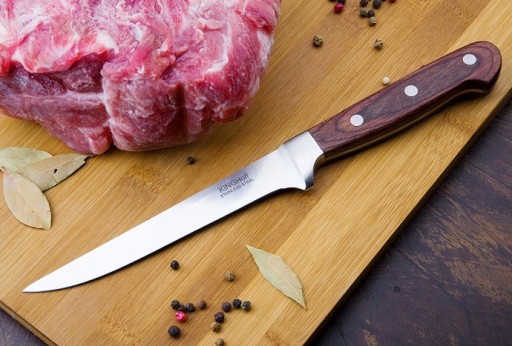 Úžitkový Nôž OCEL drevený 20 CM 11,5 KH3437