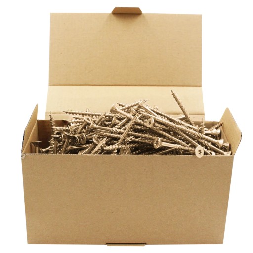 TESÁRSKE SKRUTKY DO DREVA 6x80 TAPERED TORX 100 ks WCS-06080 AZMET