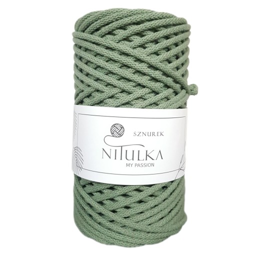 Bavlnená spletaná šnúrka 5mm 100m - ŠALGIA
