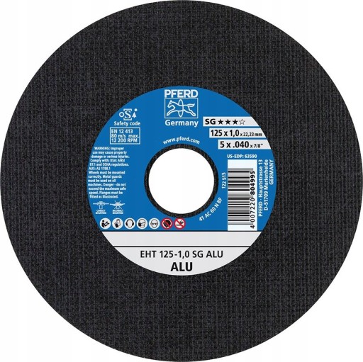 PFERD EHT 115-1,0 SG ALU