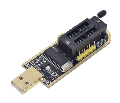 279 CH341A SPI EEPROM a programátor pamätí Flash
