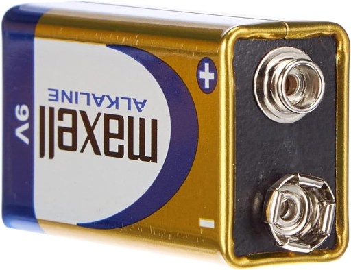 Batéria 9V 6F22 Alkaline Maxell 6LR61 R9 Toys Diaľkové ovládanie 1 kus