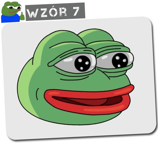 PEPE THE FROG MOUSE PAD SAD FROG MEME
