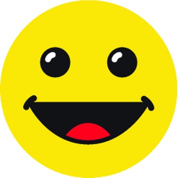 Motivačné nálepky SILNÁ FÓLIA 2,5 cm 12 DRUHOV. SMILES, PRE DETI 140 ks.