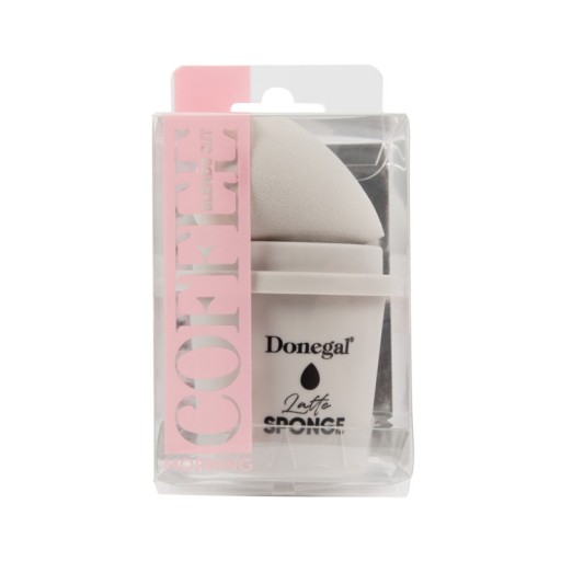 Hubka na make-up Donegal Latte s puzdrom