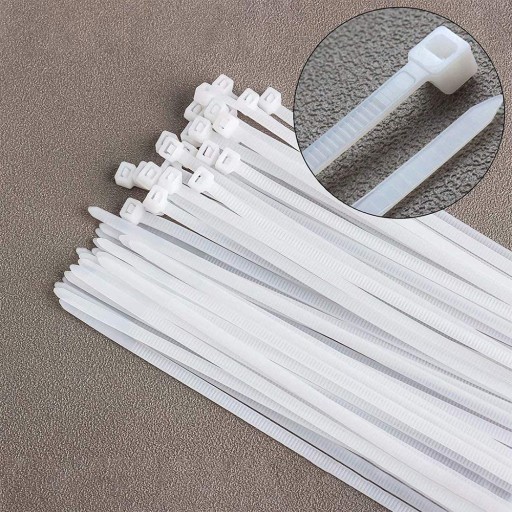 KABELNÉ VIAZAČKY NA KÁBLE Zipsovače KABELNÉ VIAZAČKY KABELOVÉ VIAZAČKY 200 x 2,5 mm