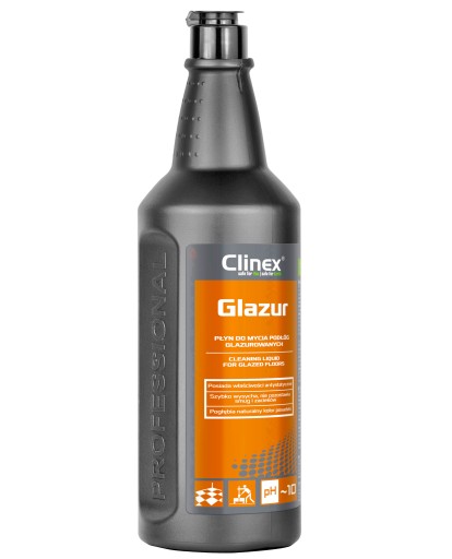 CLINEX GLAZUR Tekutý prostriedok na čistenie dlaždíc 1L