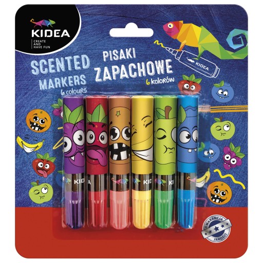 VOŇANÉ OVOCNÉ VÝLETY, 6 FARIEB, KIDEA