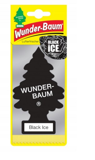 Vôňa na vianočný stromček Wunder-Baum Black Classic