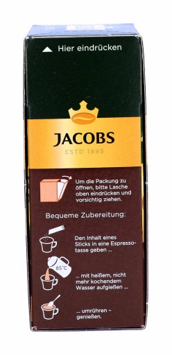 Instantná káva Jacobs Espresso v DE vrecúškach