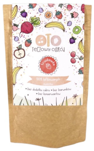 OtoLandia Natura mrazom sušené jahody v prášku