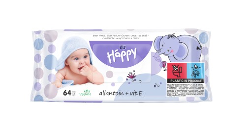 Veselé obrúsky s vitamínom E a alantoín 64 ks.