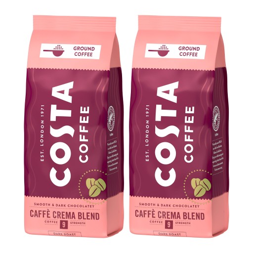 Costa Coffee Crema Blend mletá káva 200g