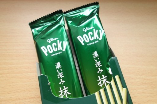 Zelený čaj Pocky Matcha Japonsko