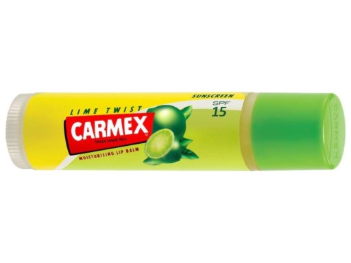 Carmex Lime balzam na pery, ochrana pred slnkom,