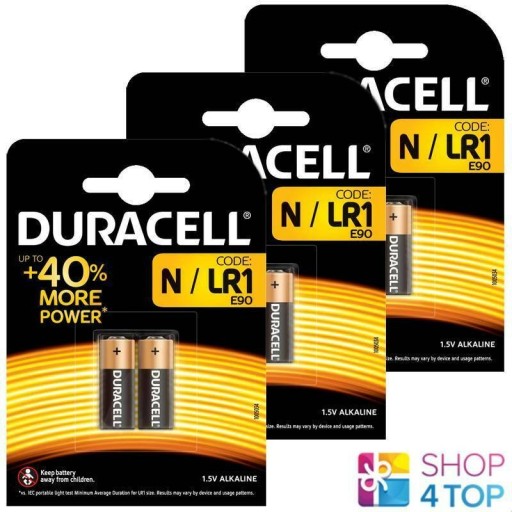Batérie Duracell MN9100 E90 LR1 KN N LR01