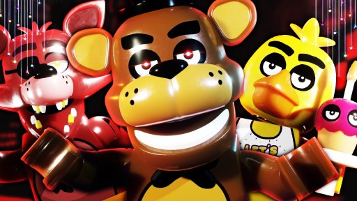 BLOCKS FNAF BONNIE FIGURE Five Nights at Freddy's