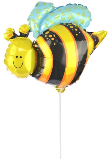 Fóliový balón VČELA, zvieratko včielka, 24cm