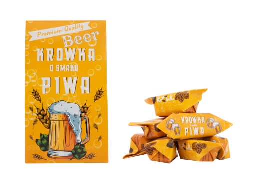 Fudge s príchuťou piva 100g darčeková krabička k pivu