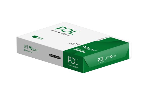 Kopírovací papier Poljet A4, 90g/m2, 250 listov, biely
