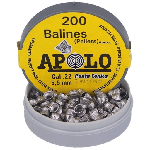 Apolo Conic Point pelety 5,5 mm, 200 ks (E11005)