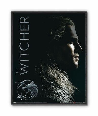 Plagát The Witcher Shadows Embrace 40x50 cm