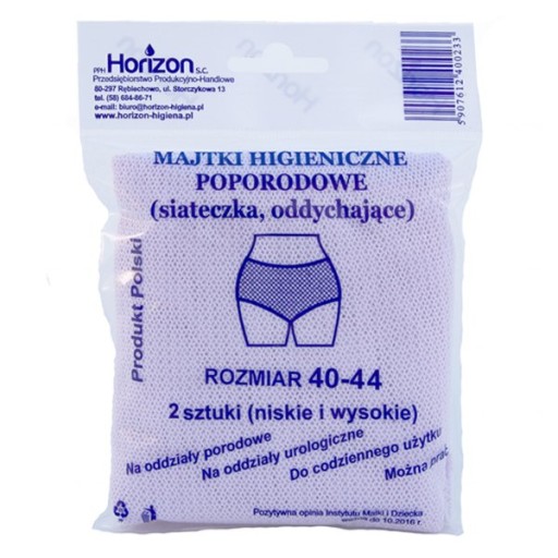 Nohavičky Horizon Popôrodné sieťované vel.40-44 2 ks