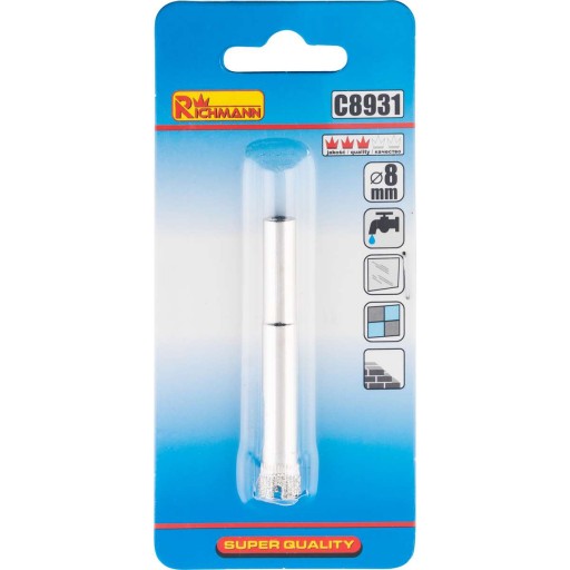 OTVOROVÁ PÍLA DIAMANTOVÁ VŔTAČKA 8MM RICHMANN C8931