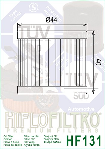 HIFLO olejový filter HF131