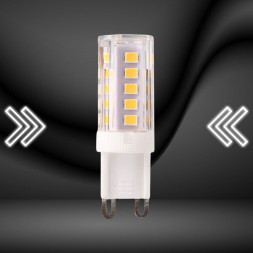 G9 LED ŽIAROVKA 5W 2700K 500lm TEPLÁ FARBA Do obývačky, spálne, EFEKTÍVNE